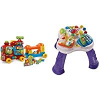 VTech Maxi Tren 5 en 1- Juguete Evolutivo con Cinco Modos de Juego + Baby Mesita Parlanchina 2 En 1- Mesa de Actividades…